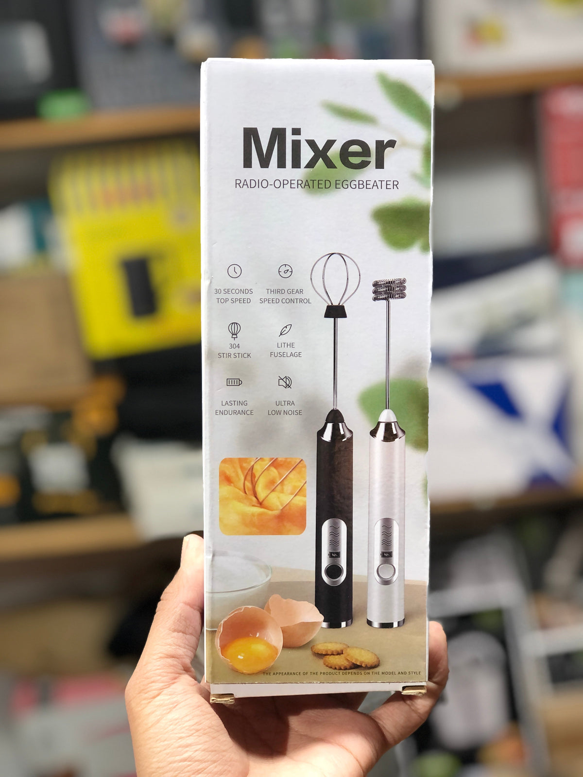 Lot Imported 2in 1 Milk Coffee Frother & Egg Whisker