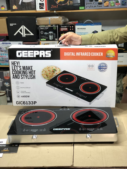 Geepas Double Digital Infrared Hot Plate 6133