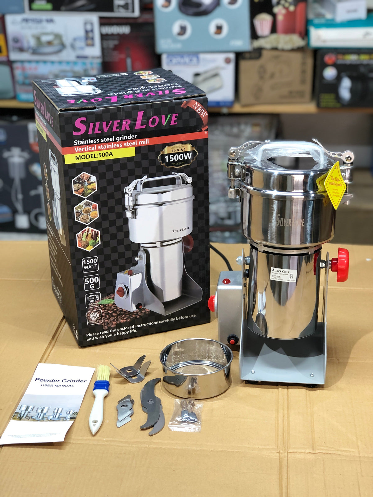 Silver Love 500G Universal Grinder