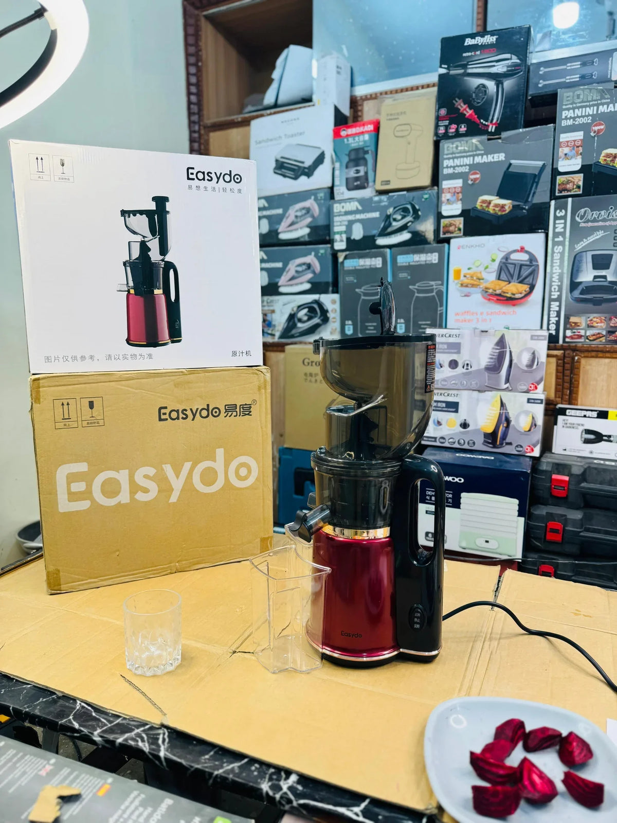 Lot Imported Easydo Wide Mouth Cold Press Slow Juicer