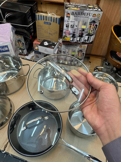 Korkmaz Turkey 12 Pcs Cookware Set