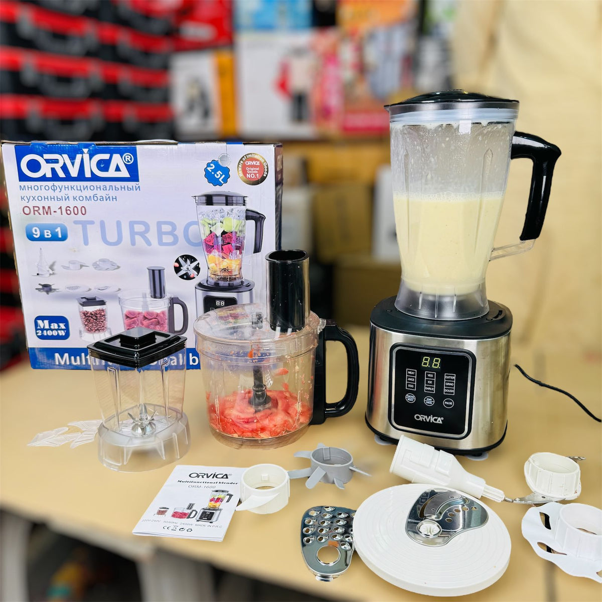 ARVICA 9 in 1 Food Factory ( Chopper gyrinder Set)
