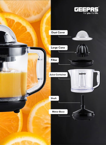Geepas Electric Citrus Juicer GC9900NV