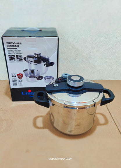 Imported Unique Pro 3 in 1  Stainless Steel Automatic Pressure Cooker - 5L + 7L