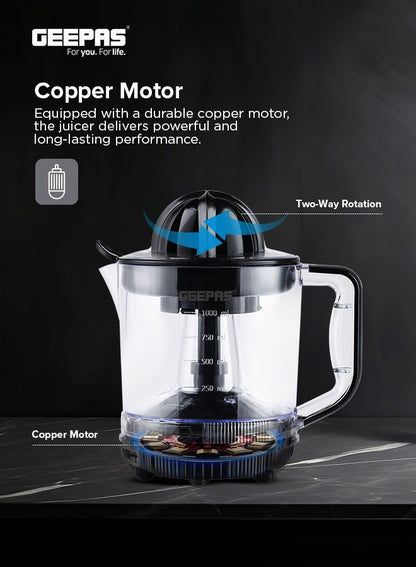 Geepas Electric Citrus Juicer GC9900NV