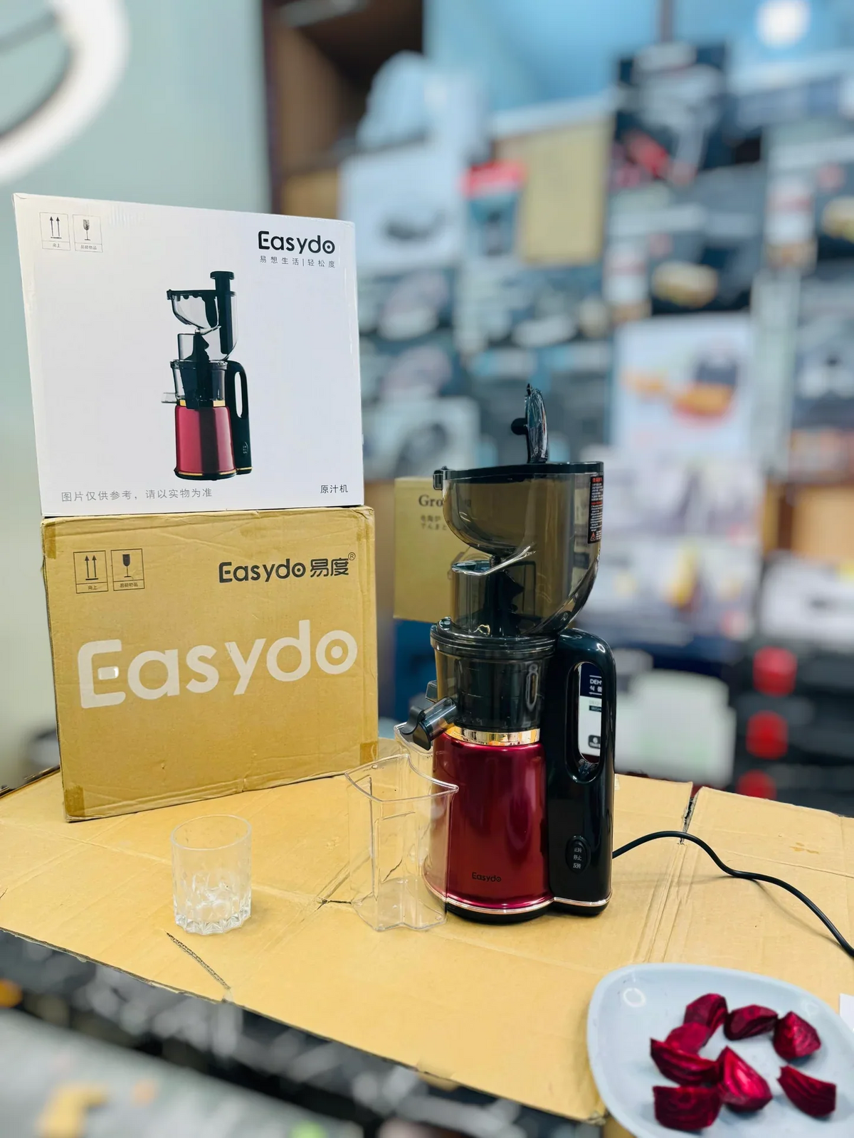 Lot Imported Easydo Wide Mouth Cold Press Slow Juicer